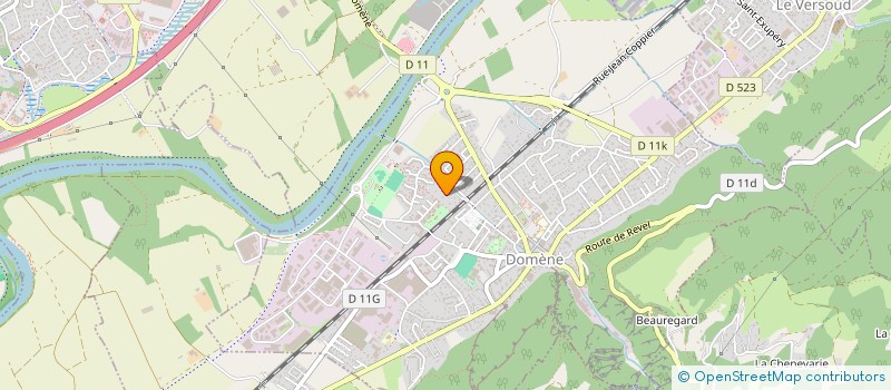 localisation de l'entreprise LS RAMONAGE SERVICES  DOMENE