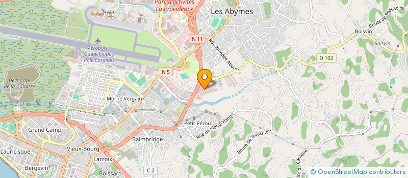 localisation de l'entreprise LS REAL ESTATE à LES ABYMES