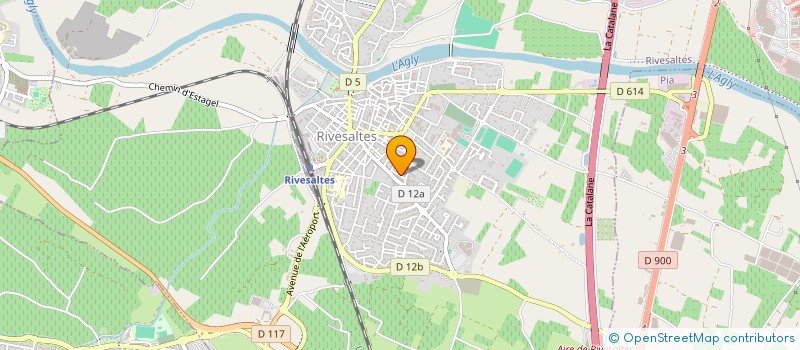 localisation de l'entreprise LS RENO  RIVESALTES