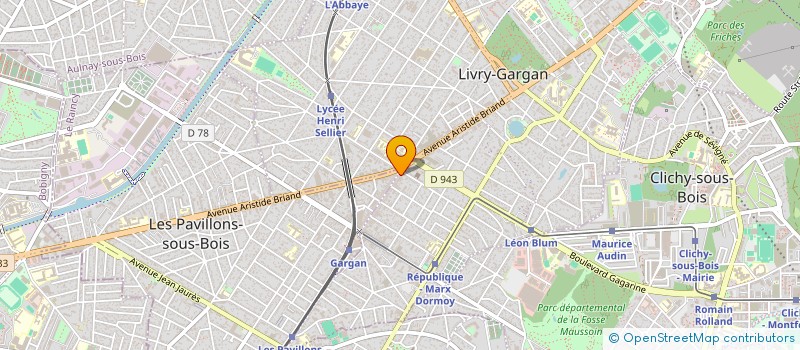 localisation de l'entreprise LS RENOV à LIVRY-GARGAN
