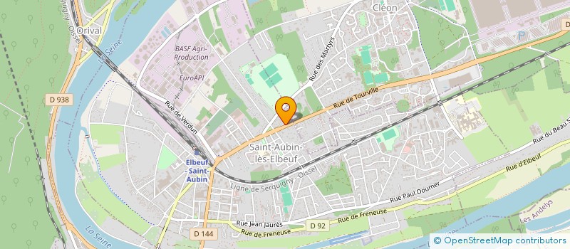 localisation de l'entreprise LS RENOVE76  SAINT-AUBIN-LES-ELBEUF