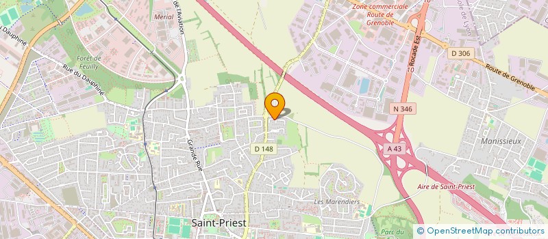 localisation de l'entreprise LS REP'CARS  SAINT-PRIEST