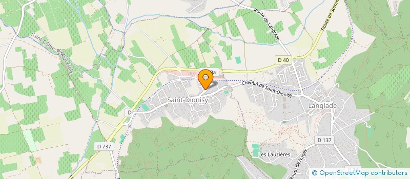 localisation de l'entreprise LS SAINT-DIONISY  SAINT-DIONISY