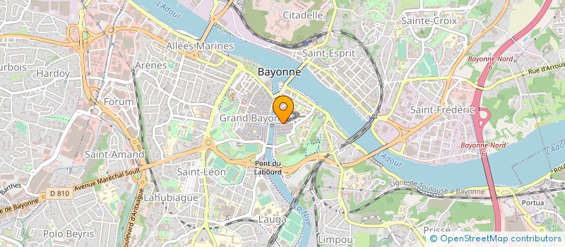 localisation de l'entreprise LS SASU à BAYONNE