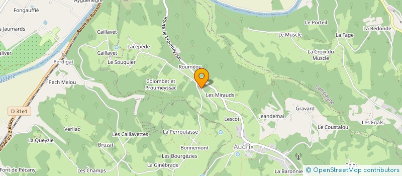 localisation de l'entreprise LS SERVICE  AUDRIX