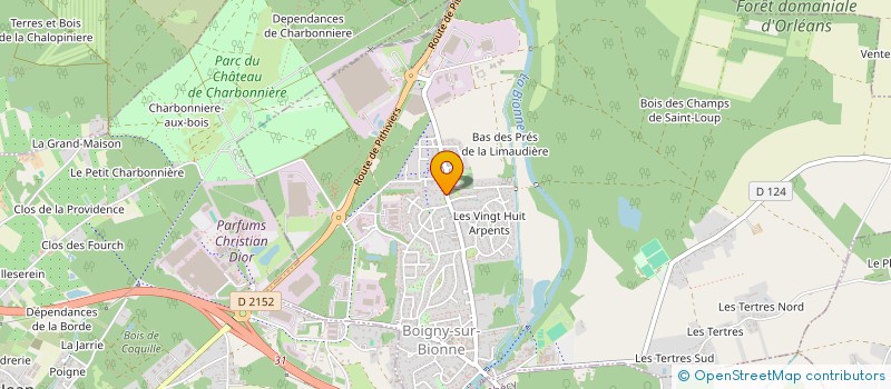 localisation de l'entreprise LS SERVICES à BOIGNY-SUR-BIONNE