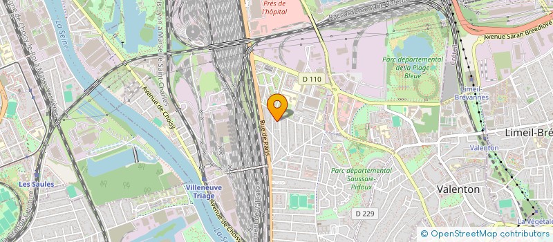 localisation de l'entreprise LS SERVICES  PARIS