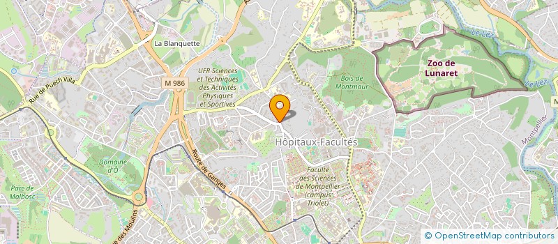 localisation de l'entreprise LS SOCIETY à MONTPELLIER