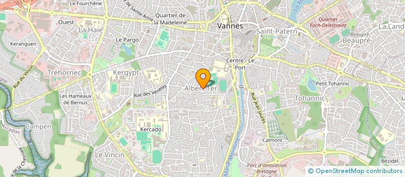 localisation de l'entreprise LS STUDIO à VANNES