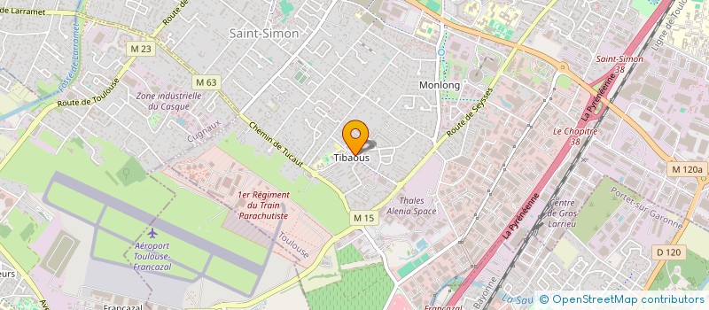 localisation de l'entreprise LS SUD à TOULOUSE
