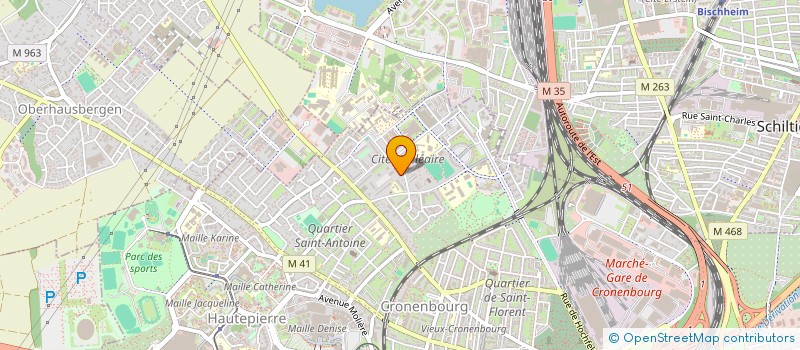 localisation de l'entreprise LS TAXI  STRASBOURG