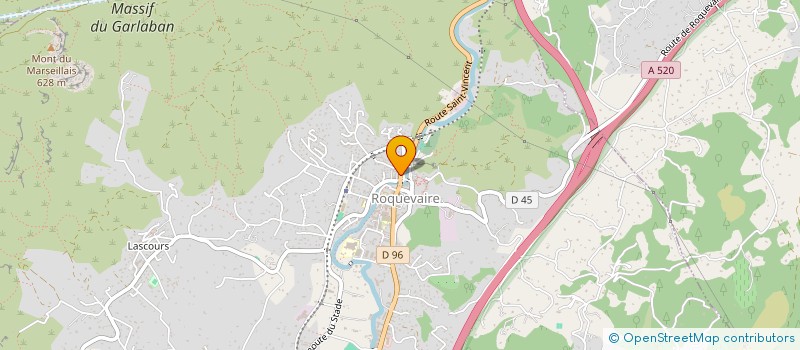 localisation de l'entreprise LS TEAM  ROQUEVAIRE