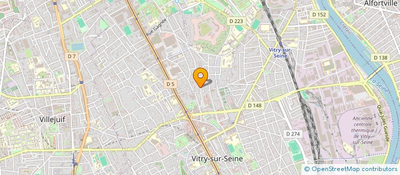localisation de l'entreprise LS TRANS à PARIS