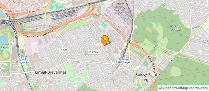 localisation de l'entreprise LS TRANSPORTS à BOISSY-SAINT-LEGER