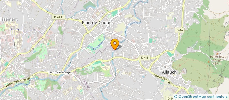 localisation de l'entreprise LS TRANSPORTS à PLAN-DE-CUQUES