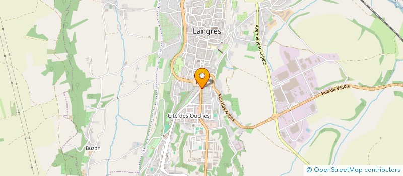 localisation de l'entreprise LS VAPE à LANGRES