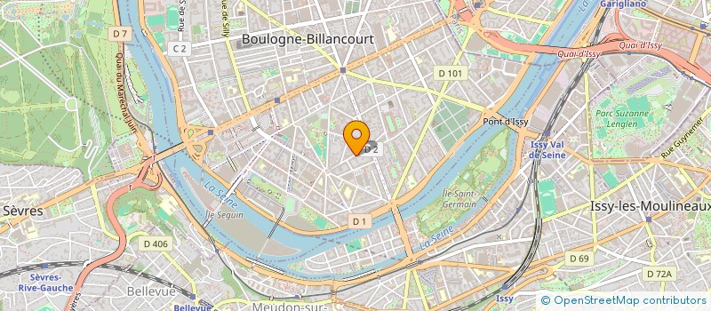localisation de l'entreprise LS VERSAILLES à BOULOGNE-BILLANCOURT