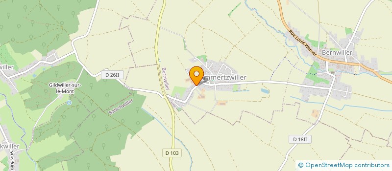 localisation de l'entreprise LS1  BALSCHWILLER