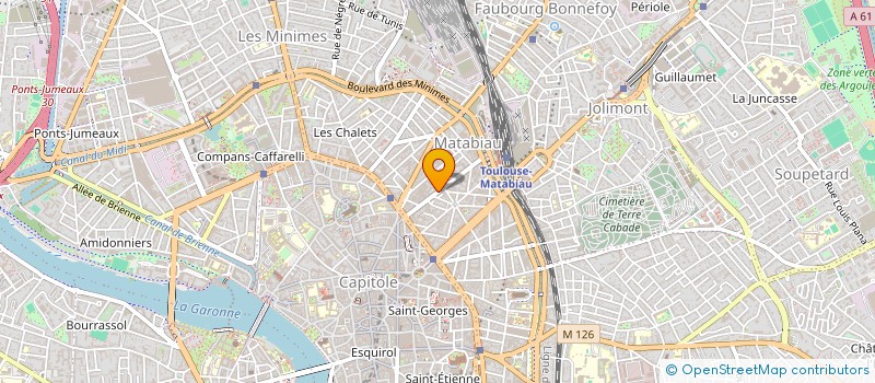 localisation de l'entreprise LS2  TOULOUSE