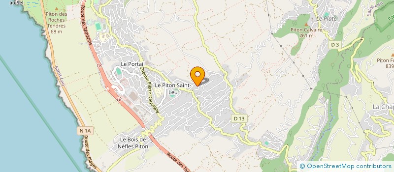 localisation de l'entreprise LS2A DISTRIBITION  SAINTE-MARIE