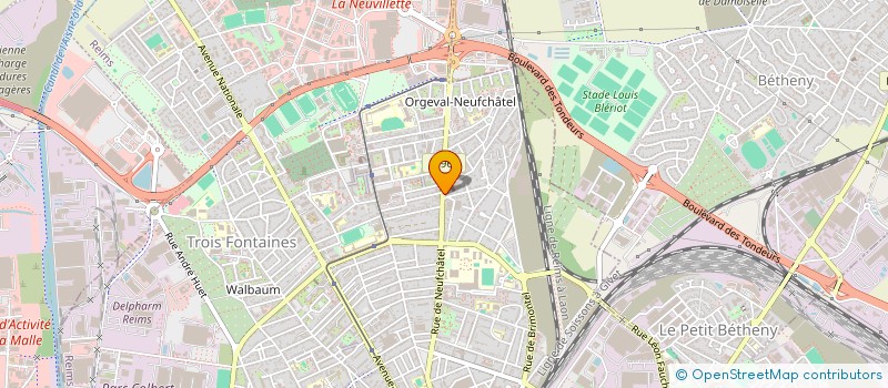 localisation de l'entreprise LS2I MANAGEMENT  REIMS