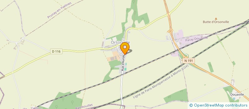 localisation de l'entreprise LS2P  ORSONVILLE