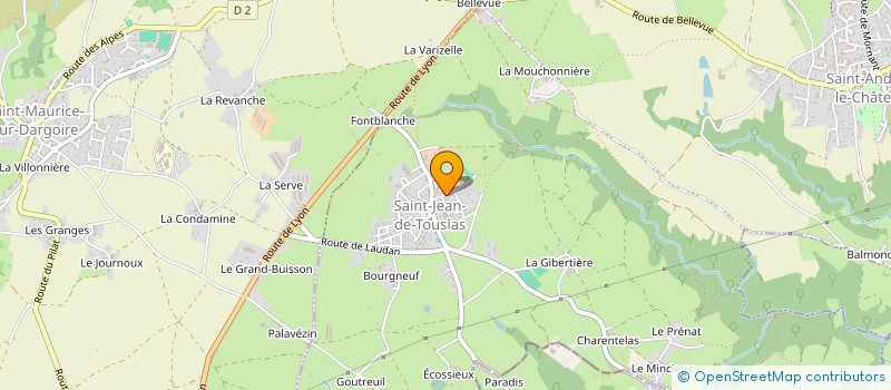 localisation de l'entreprise LS2V  BEAUVALLON