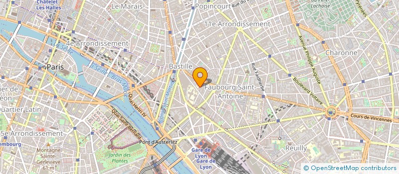 localisation de l'entreprise LS4A à PARIS