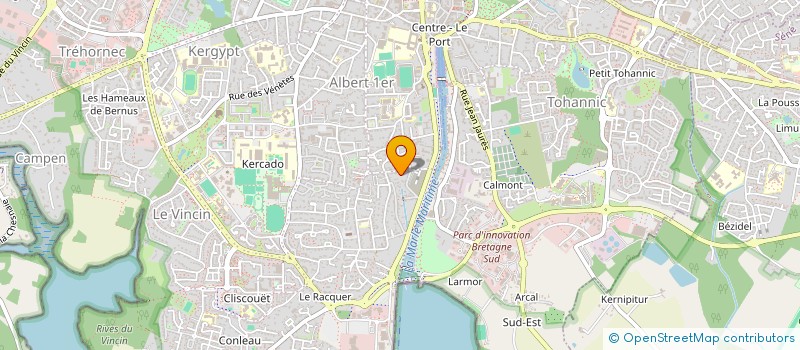 localisation de l'entreprise LS56 à VANNES