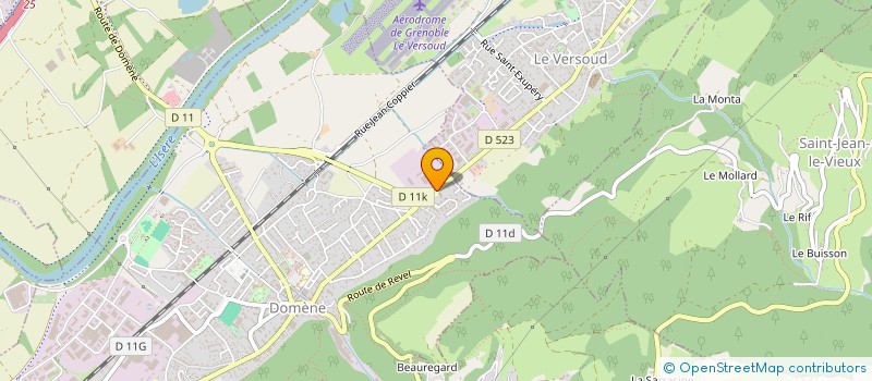 localisation de l'entreprise LSA à DOMENE