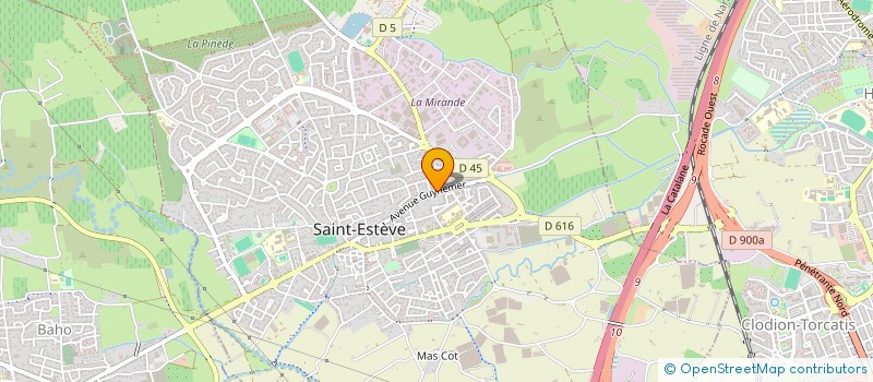 localisation de l'entreprise LSA  SAINTE-COLOMBE-DE-LA-COMMANDERIE