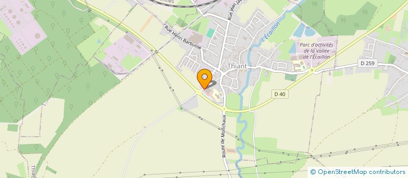 localisation de l'entreprise LSA DIS à THIANT