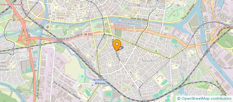 localisation de l'entreprise LSAB  STRASBOURG