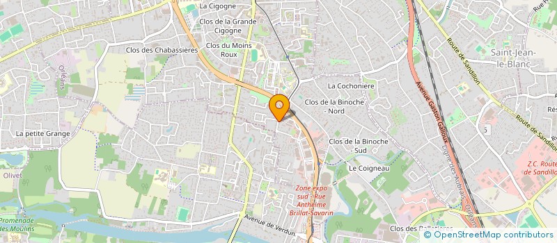 localisation de l'entreprise LSARV  ORLEANS