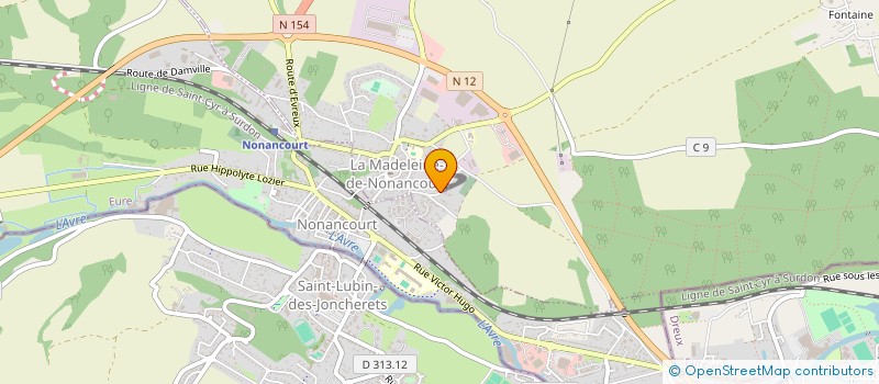 localisation de l'entreprise LSAT  LA MADELEINE-DE-NONANCOURT