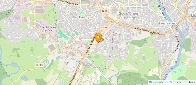 localisation de l'entreprise LSB à LAVAL