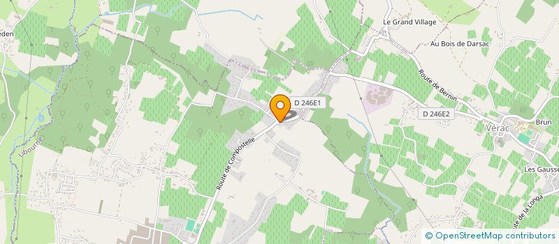 localisation de l'entreprise LSB  LA LANDE-DE-FRONSAC