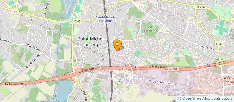 localisation de l'entreprise LSB DEPANNAGE à LINAS