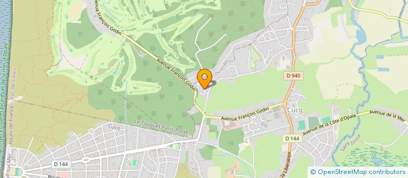 localisation de l'entreprise LSB IMMOBILIER  CUCQ