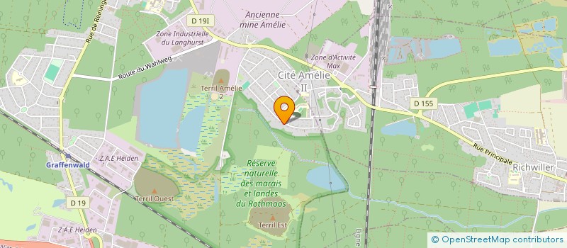 localisation de l'entreprise LSB PEINTURE  WITTELSHEIM