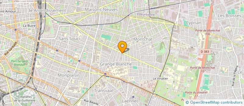 localisation de l'entreprise LSC 124  LYON