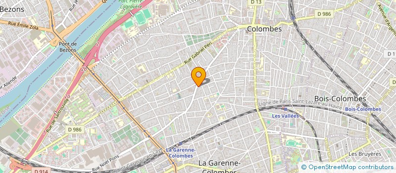 localisation de l'entreprise LSC à COLOMBES
