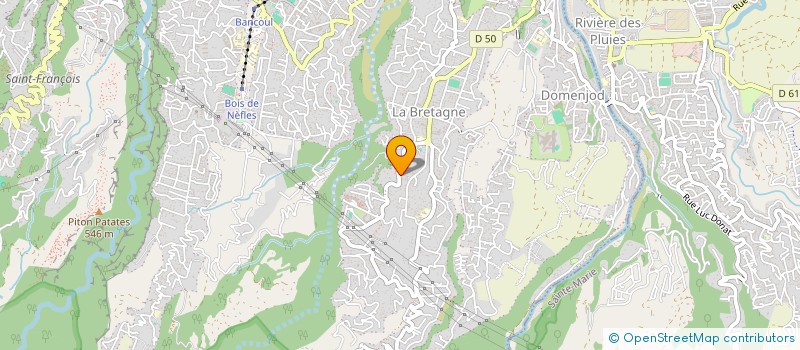 localisation de l'entreprise LSC ASSOCIATION (LUMIERE, SPORT ET CULTURE)  SAINT-DENIS