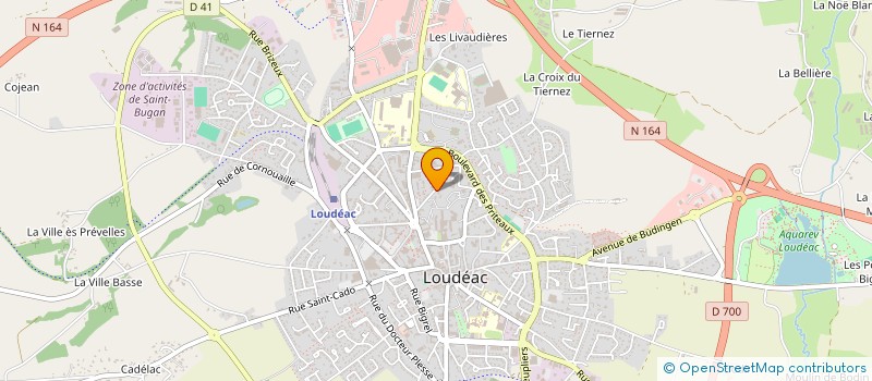 localisation de l'entreprise LSC FOULFOIN à LOUDEAC