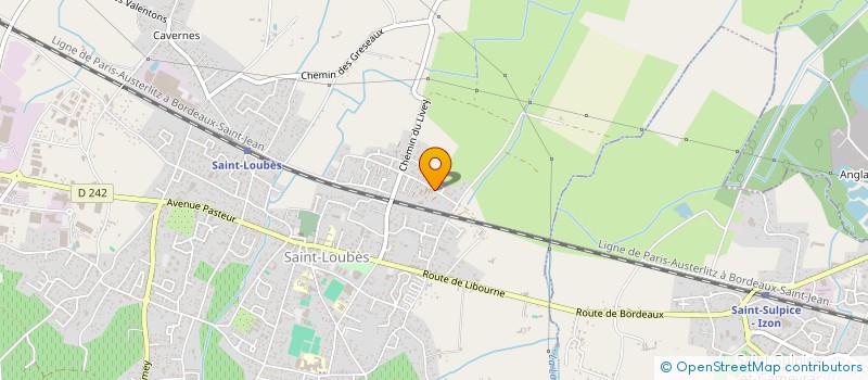 localisation de l'entreprise LSC HOLDING  SAINT-LOUBES