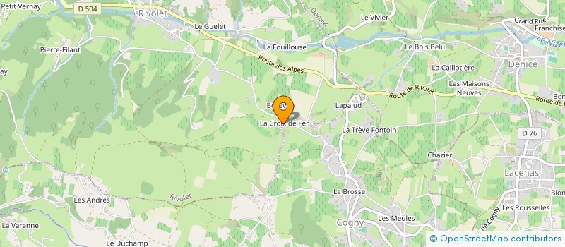 localisation de l'entreprise LSC LE VENET  COGNY