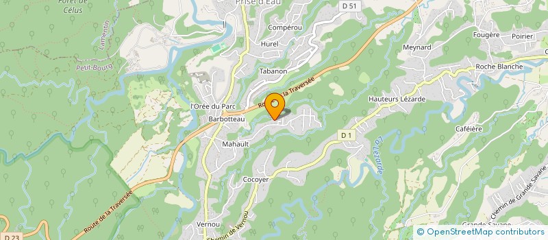 localisation de l'entreprise LSC OPTIMUM  PETIT-BOURG