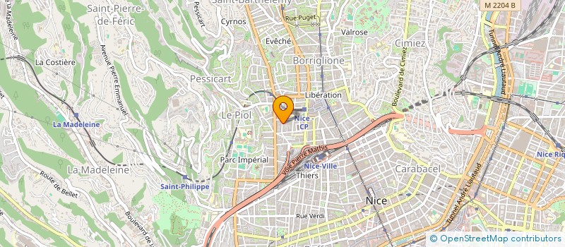 localisation de l'entreprise LSDA  NICE