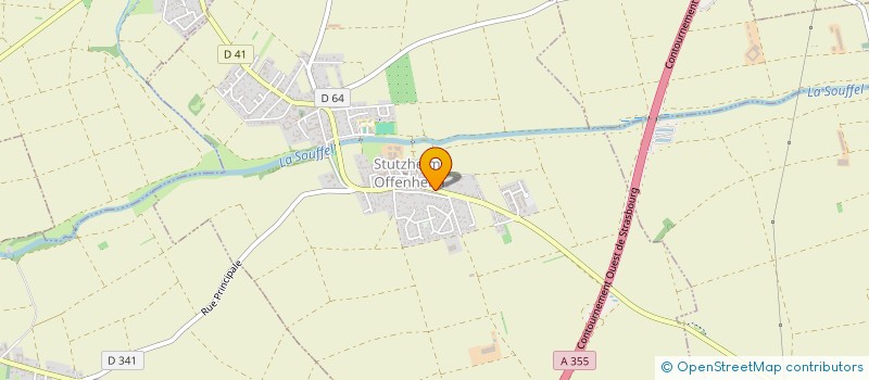 localisation de l'entreprise LSDBE  STUTZHEIM-OFFENHEIM