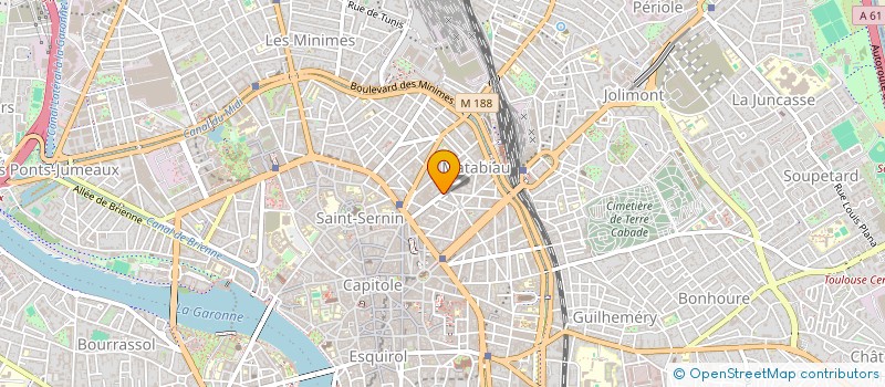 localisation de l'entreprise LSDC GALERIE à TOULOUSE